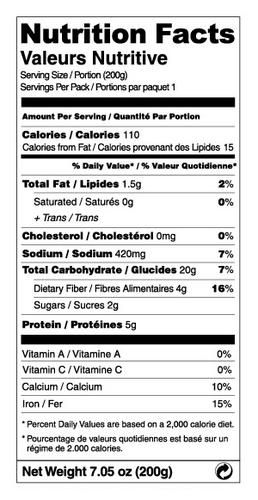 Foody Fusion Black Bean Soup, 200 g-3.webp